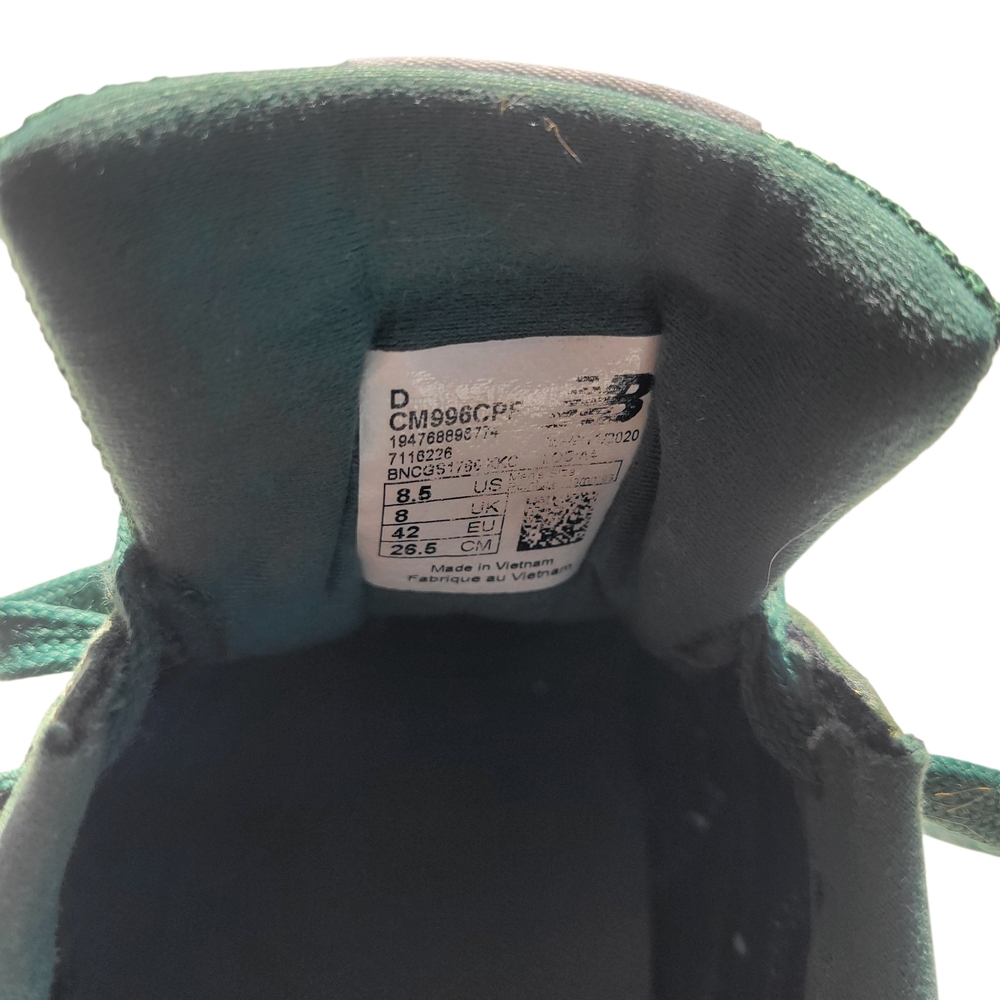 New Balance Green Suede & Mesh Sneakers - Picture 6 of 6